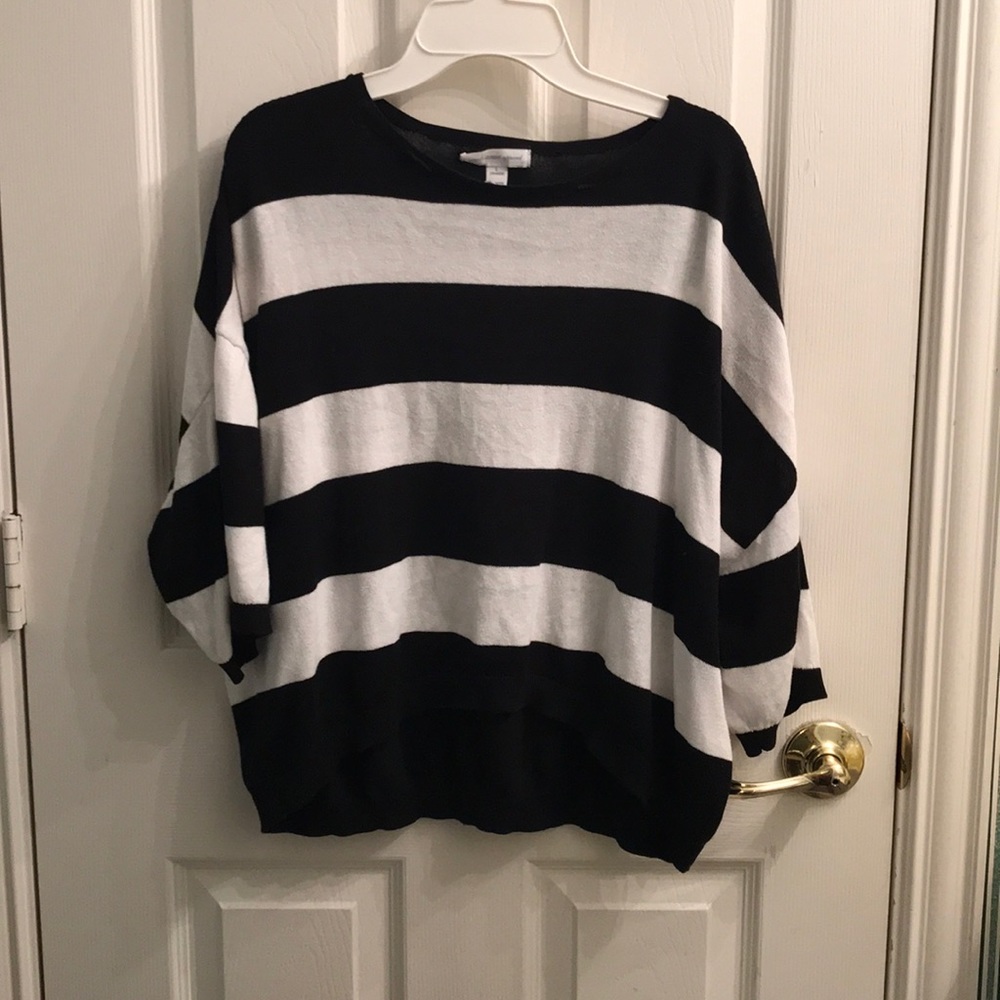 Black/White Blouse